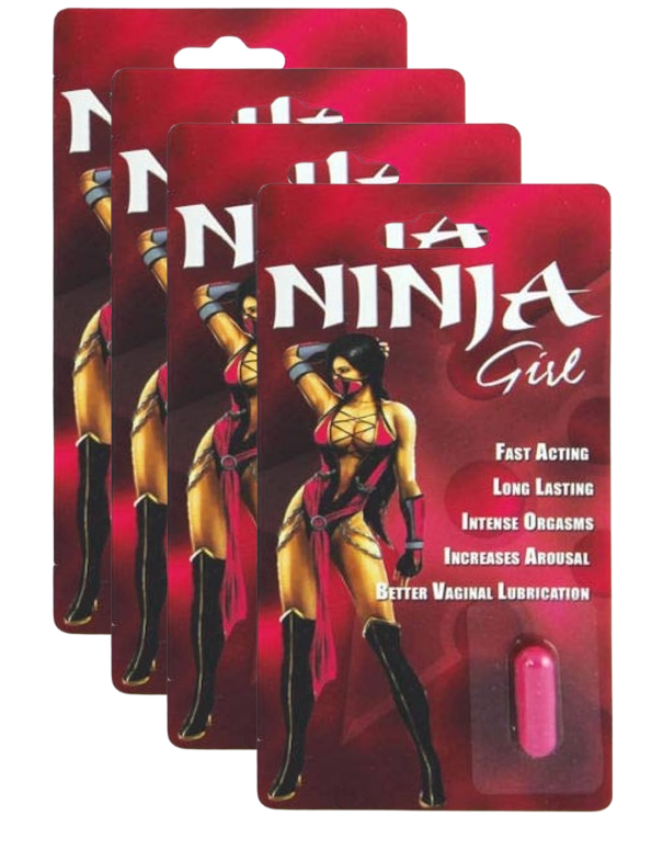 Ninja Girl Women Arousal Pink Pill