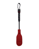Rouge Mini Leather Oval Paddle - Red