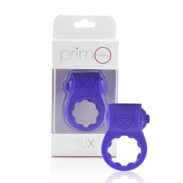 Primo Tux Purple Vibrating Ring