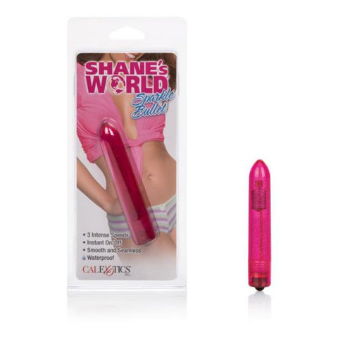 Shane's World Sparkle Bullet Vibrator Pink
