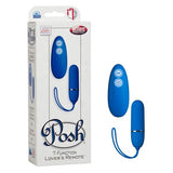 Posh 7 Function Lovers Remote Bullet Vibrator Blue
