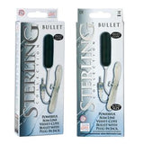 Sterling Collection Slimline Velvet Cote Bullet Black