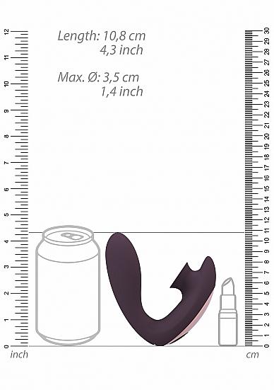 Irresistible Desirable Purple G-Spot, Clitoral Vibrator