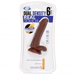 Cloud 9 Dual Density Real Touch 6 inches with Balls Brown