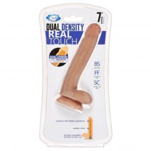 Cloud 9 Dual Density Real Touch 7 inches with Balls Tan