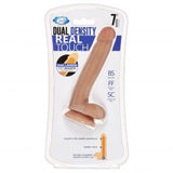 Cloud 9 Dual Density Real Touch 7 inches with Balls Tan