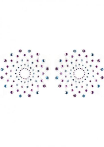 Crystal Mosaic Blue/Purple Pasties