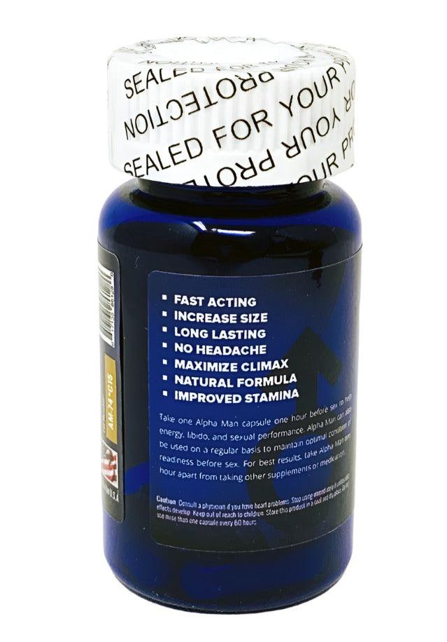 Alpha Man 6ct Extreme 3000 Male Sexual Enhancement Pill