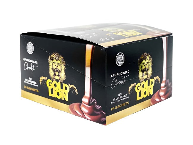 Gold Lion Aphrodisiac Chocolate Male Enhancement Sachet