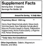Alpha XL Male Performance Energy Stamina Booster Supplement 60 Capsule
