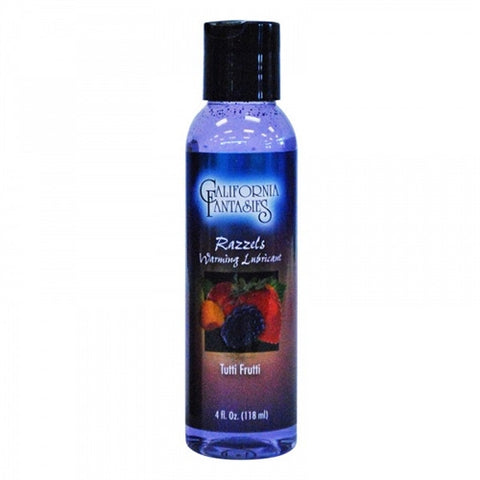 Razzels Warming Lubricant - Tutti Frutti - 4 Oz.
