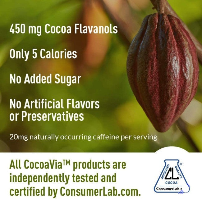 CocoaVia Heart and Brain Supplement 60 Capsules