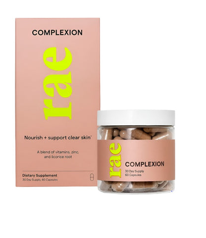 Rae Complexion Clear Skin From Within Gluten Free 60 Capsules