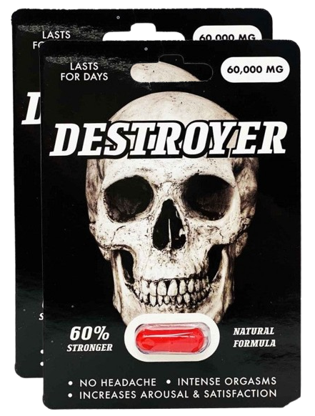 Destroyer 60000mg Male Enhancement Red Pill