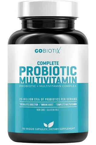 GoBiotix Probiotic Multivitamin Probiotics Immune Boost 90 Veggie Caps