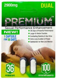 Premium 2900mg Dual 36 Days Male Enhancement Pills
