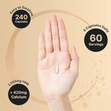 NatureBell HMB 3000mg Triple Strength Supplement 240 Capsules