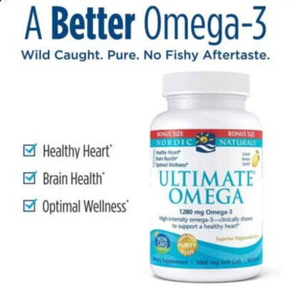 Nordic Naturals Ultimate Omega Lemon Flavor 90 Pills