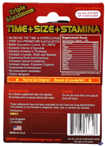 PerfectZen Extreme 7000 Sexual Enhancement Pill