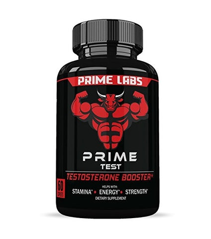 Prime Labs Men's Testosterone Booster 60 Caplets Natural Stamina