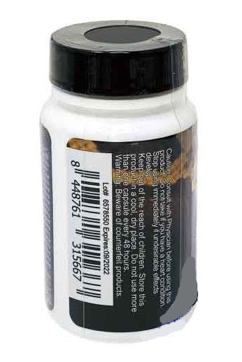 Python 10k 6ct Male Performance Supplement bottle Pill