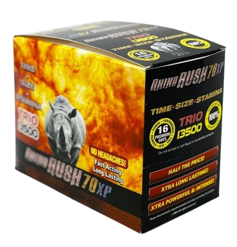 Rush 70 Trio 13500 Male Sexual Enhancer Pill