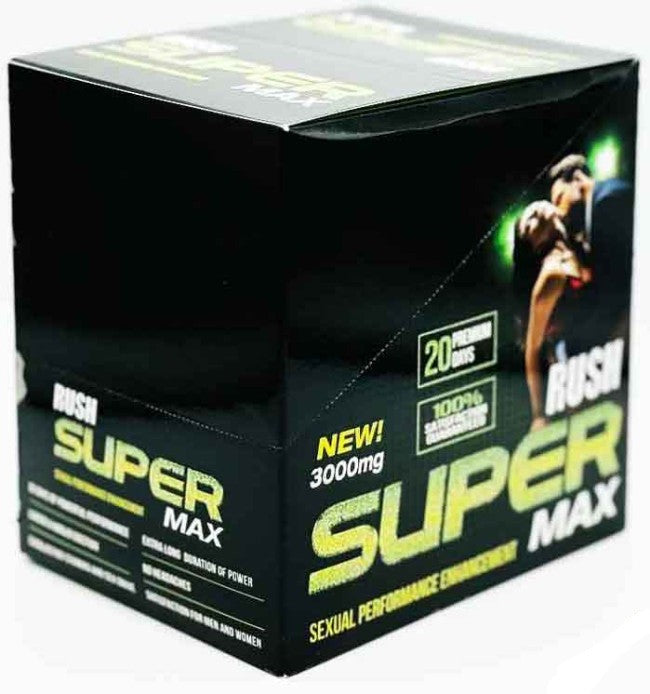 Rush Super Max 3000mg Male Sexual Enhancement Pill