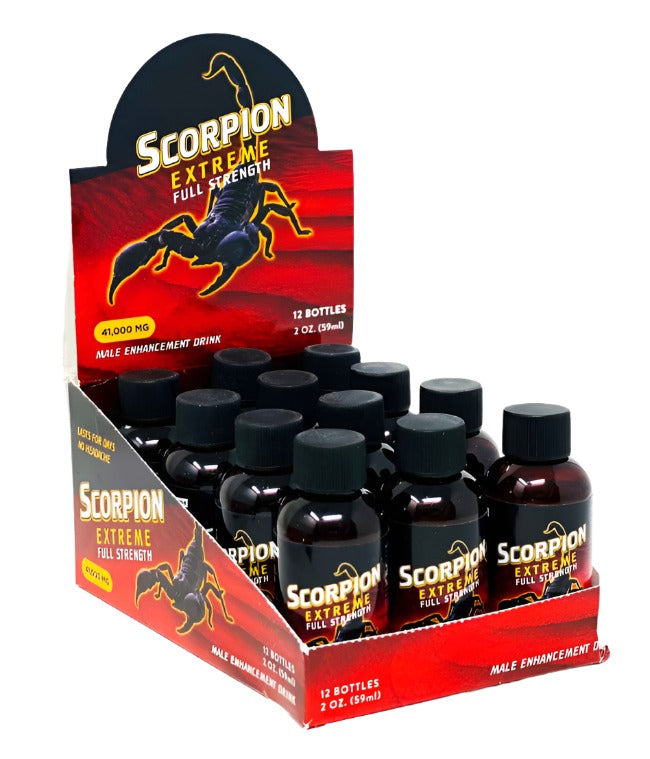 Scorpion Shot 41000mg Extreme Full Strength Male Enhancement