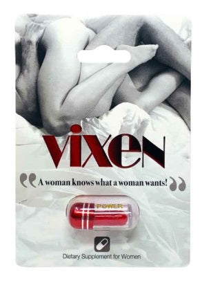 Vixen Female Sensual Enhancement 3500mg Red Pill