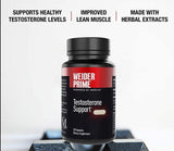 Weider Prime Testosterone Supplement for Men 120 Capsules