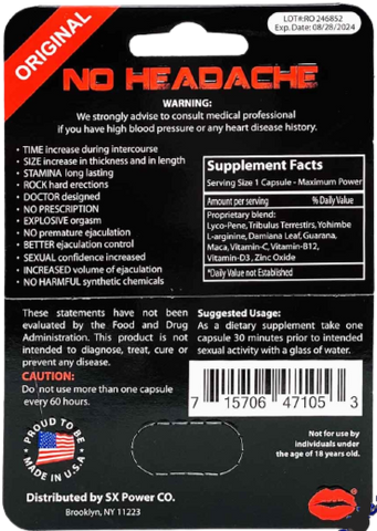 XPanther 9X Triple Maximum Sexual Enhancer Pill