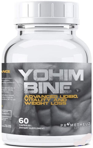 Prometheuz Yohimbine Libido Booster Weight Loss 60 Capsules