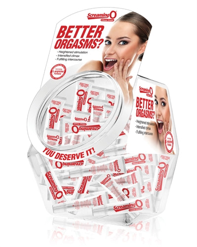 Screaming O Climax Cream In Candy Bowl 48 Ct Display