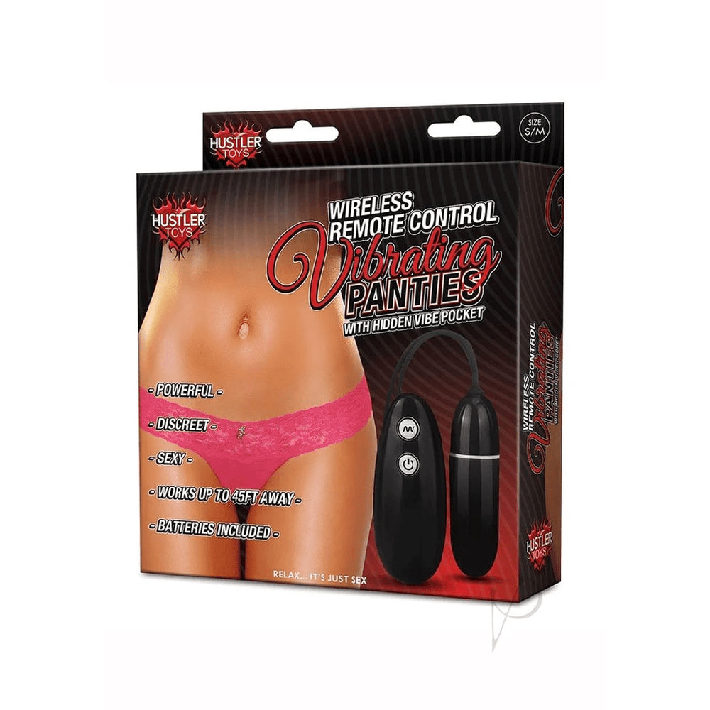 Wireless Remote Control Vibrating Panties M/L Pink