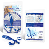 5" Male P-Spot Massager Blue