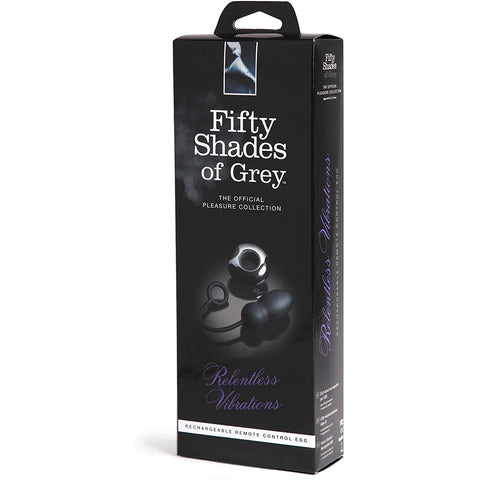 Fifty Shades Of Grey Relentless Vibrations Remote Control Couples Vibe
