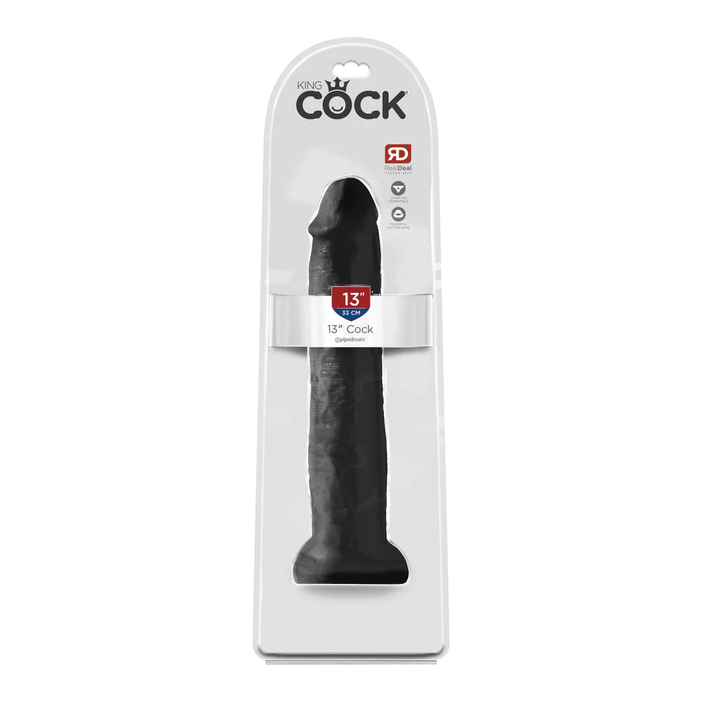 King Cock 13 Inch Cock Black