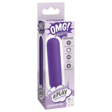 Omg! Bullets -Play Rechargeable Vibrating Bullet Purple