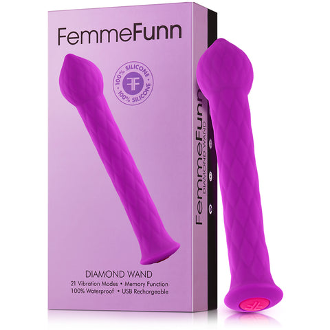 Femmefunn Diamond Wand Purple
