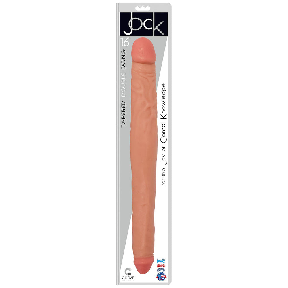 Jock 16 Inch Tapered Double Dong Vanilla