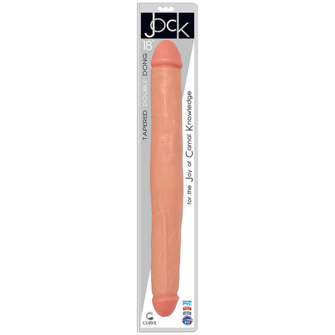 Jock 18 Inch Tapered Double Dong Vanilla