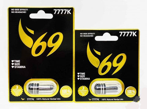Black 69 Male Sexual Enhancement 7777k Pill