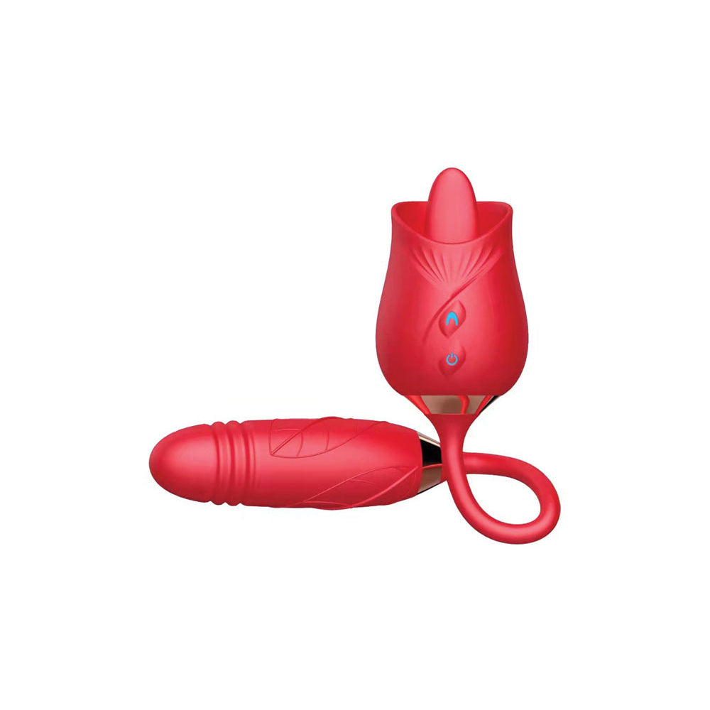 Savage Thrusting Rose Red
