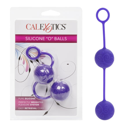 Posh Silicone InchO Inch Balls Purple