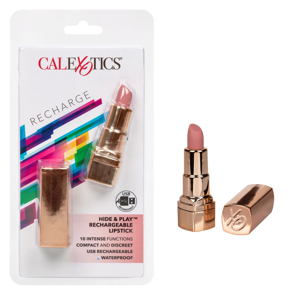 Hide & Play Rechargeable Lipstick Pink