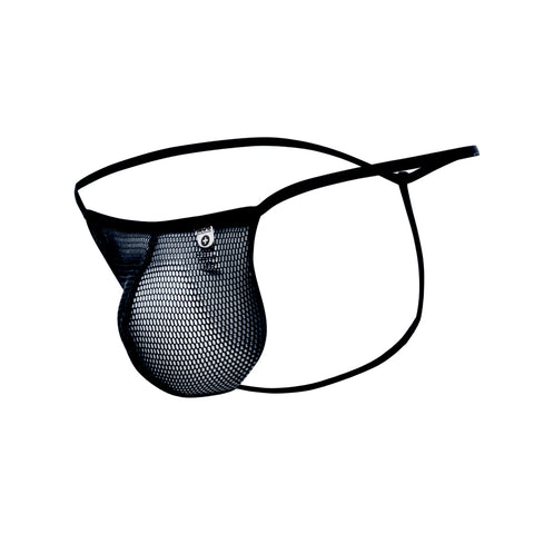 Mesh Boy Thong Black S/M