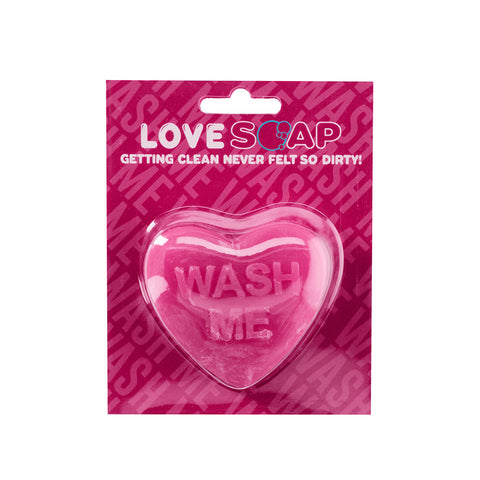 Heart Soap Wash Me