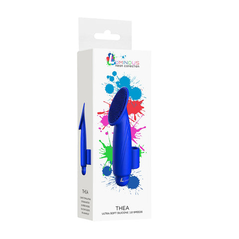 Luminous Thea Abs Bullet With Silicone Sleeve 10-Speeds Royal Blue
