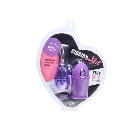 Ribbidy Rabbit Egg Bullet Purple
