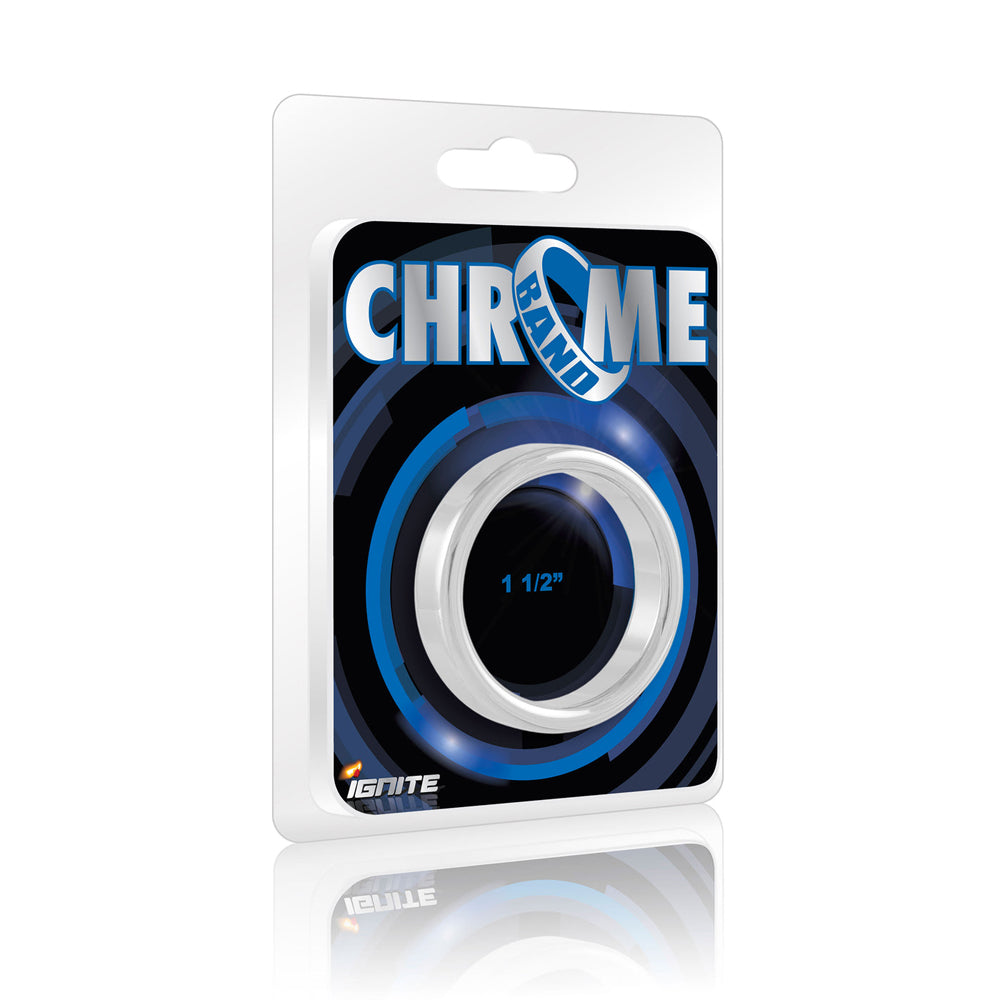 Thick Chrome Band -1.5 Inch